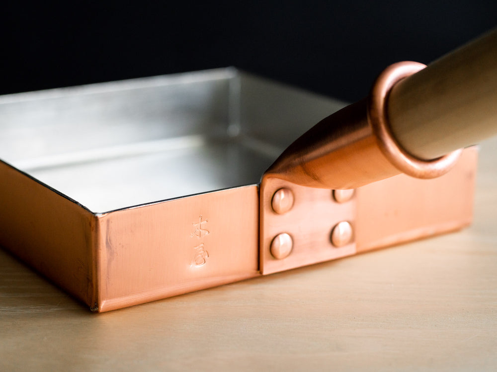 Copper Tamago Frying Pan – Square