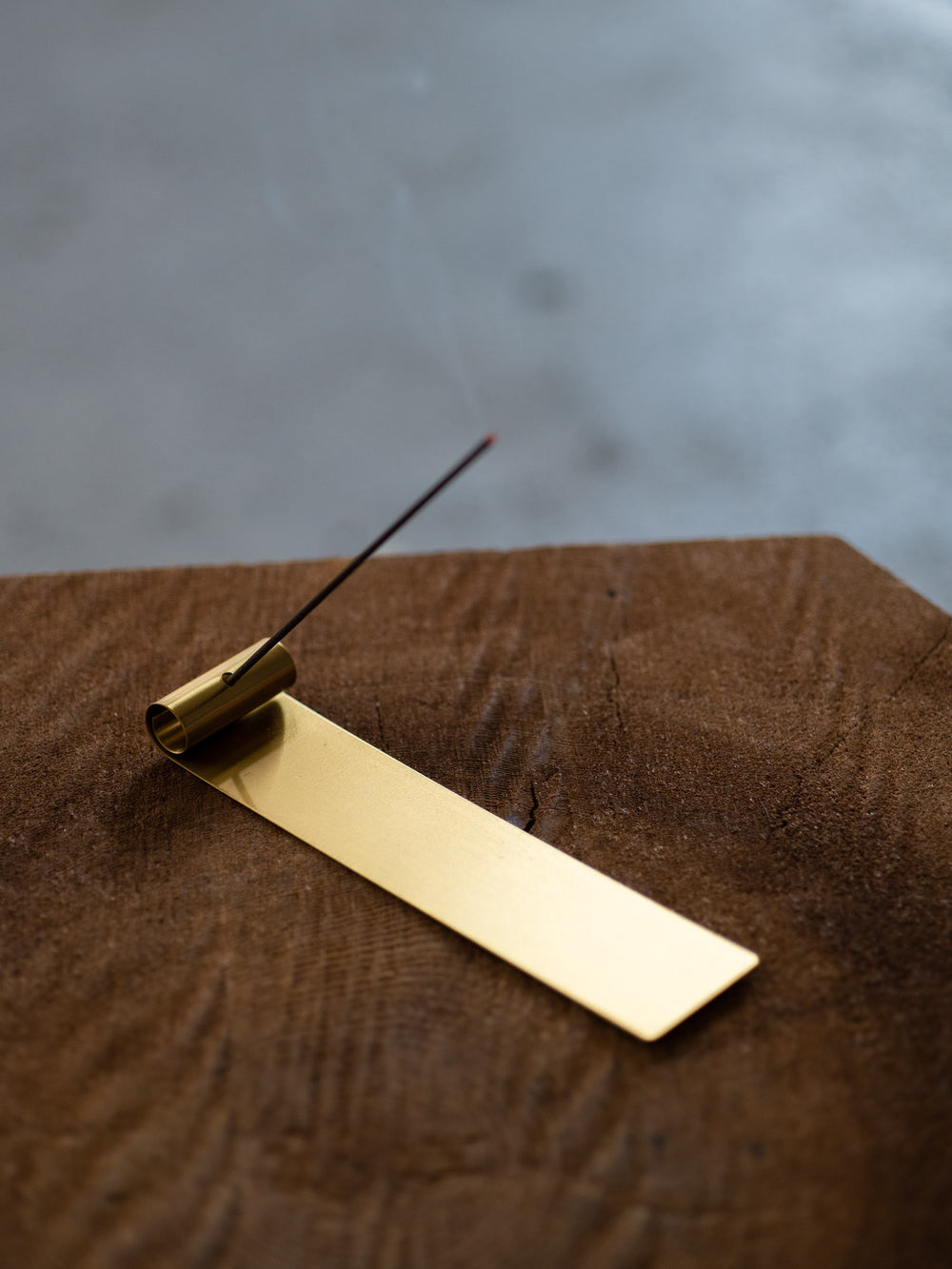 Brass Long Incense Holder