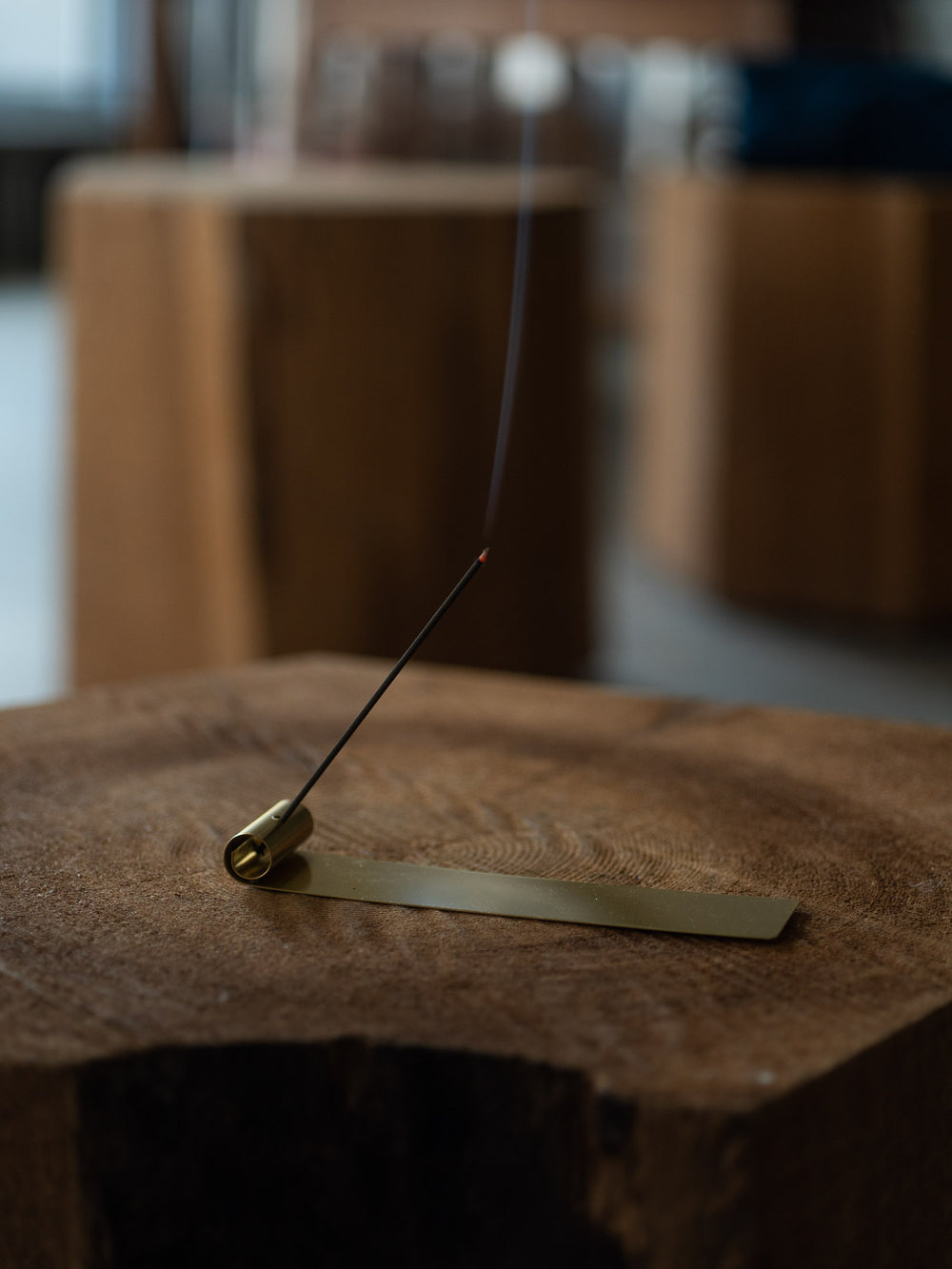 Brass Long Incense Holder