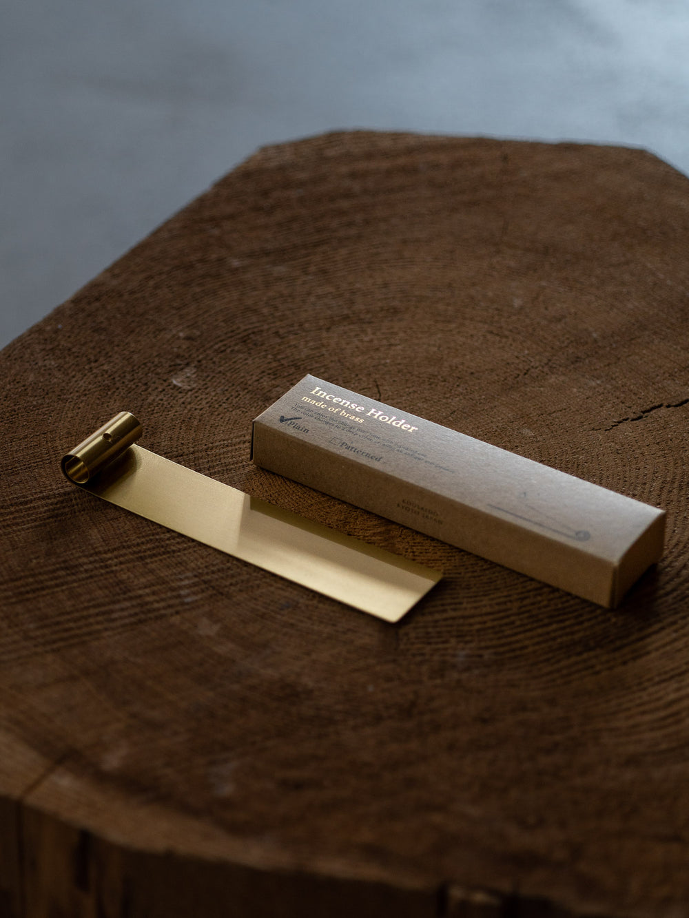 Brass Long Incense Holder