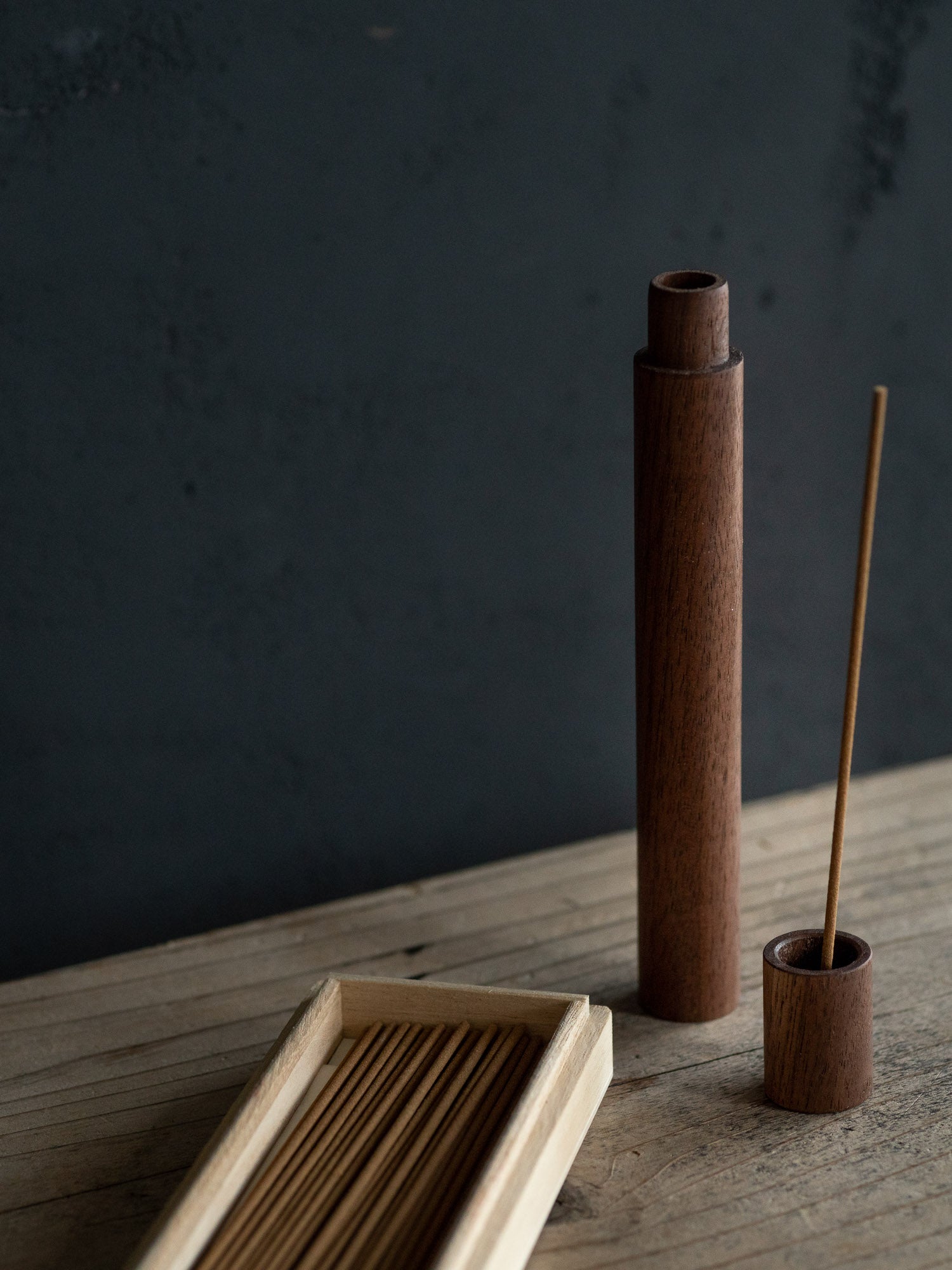 Travel Incense Case – Walnut