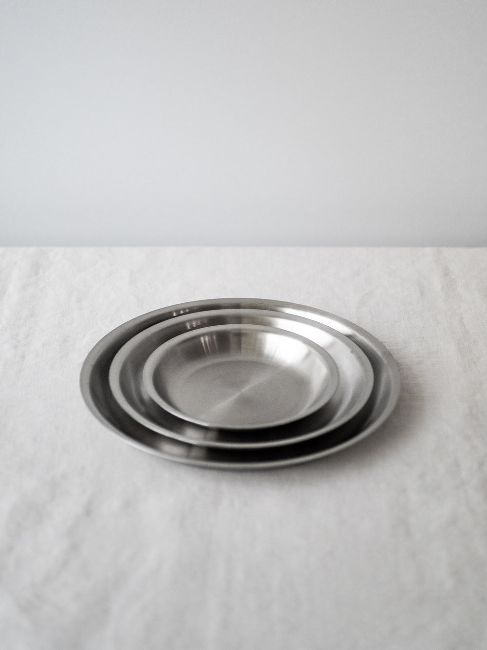 Makanai Stainless Round Plate