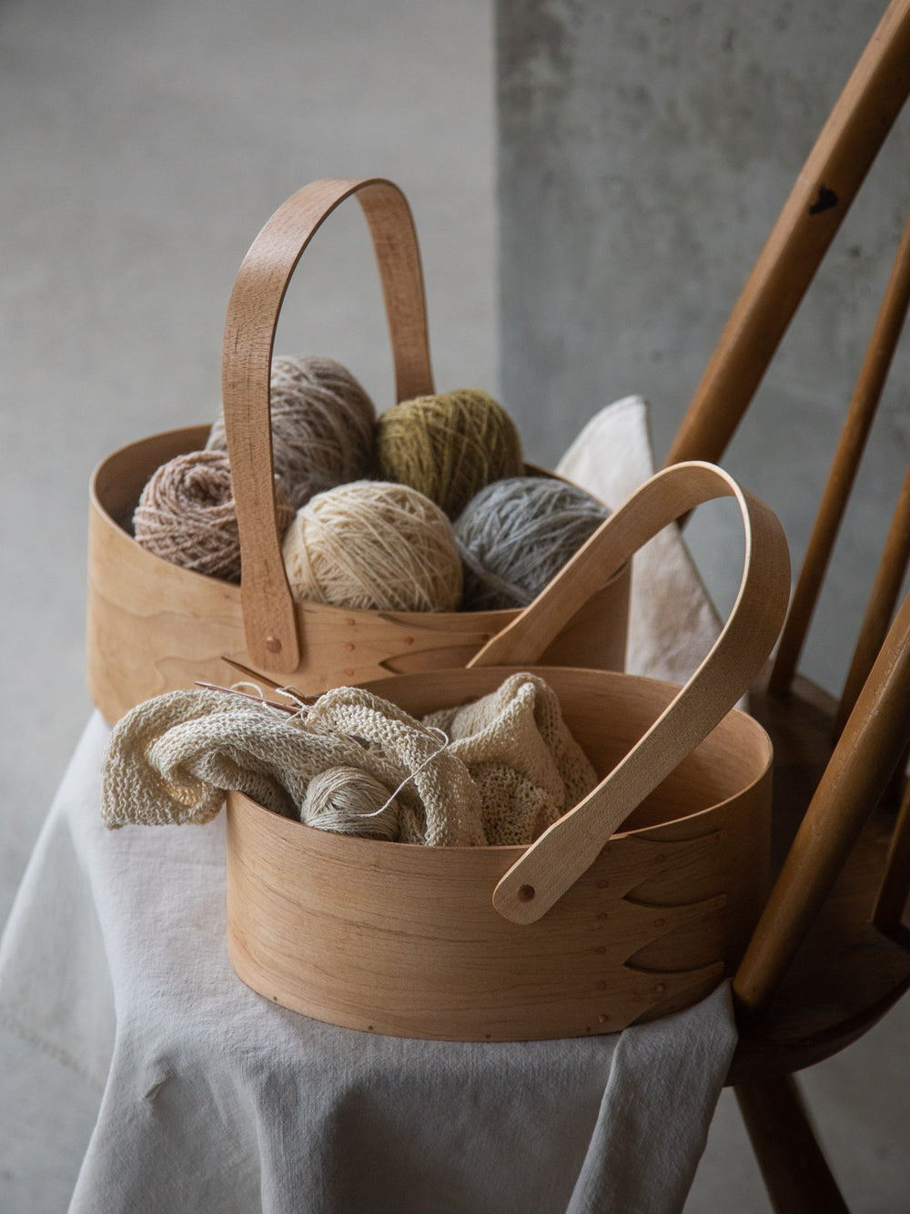 Ifuji Oval Box Carrier – Maple