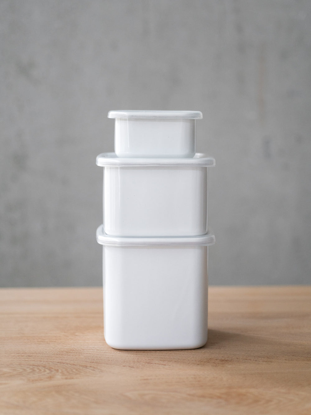 Noda Horo Enamel Container – Square