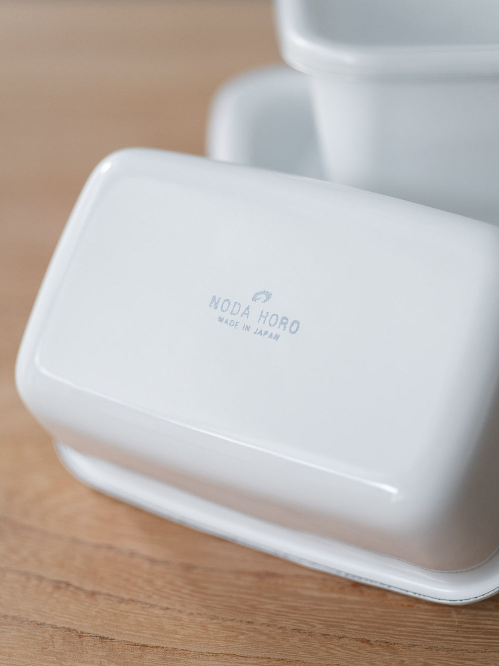 Noda Horo Enamel Container – Deep Rectangle