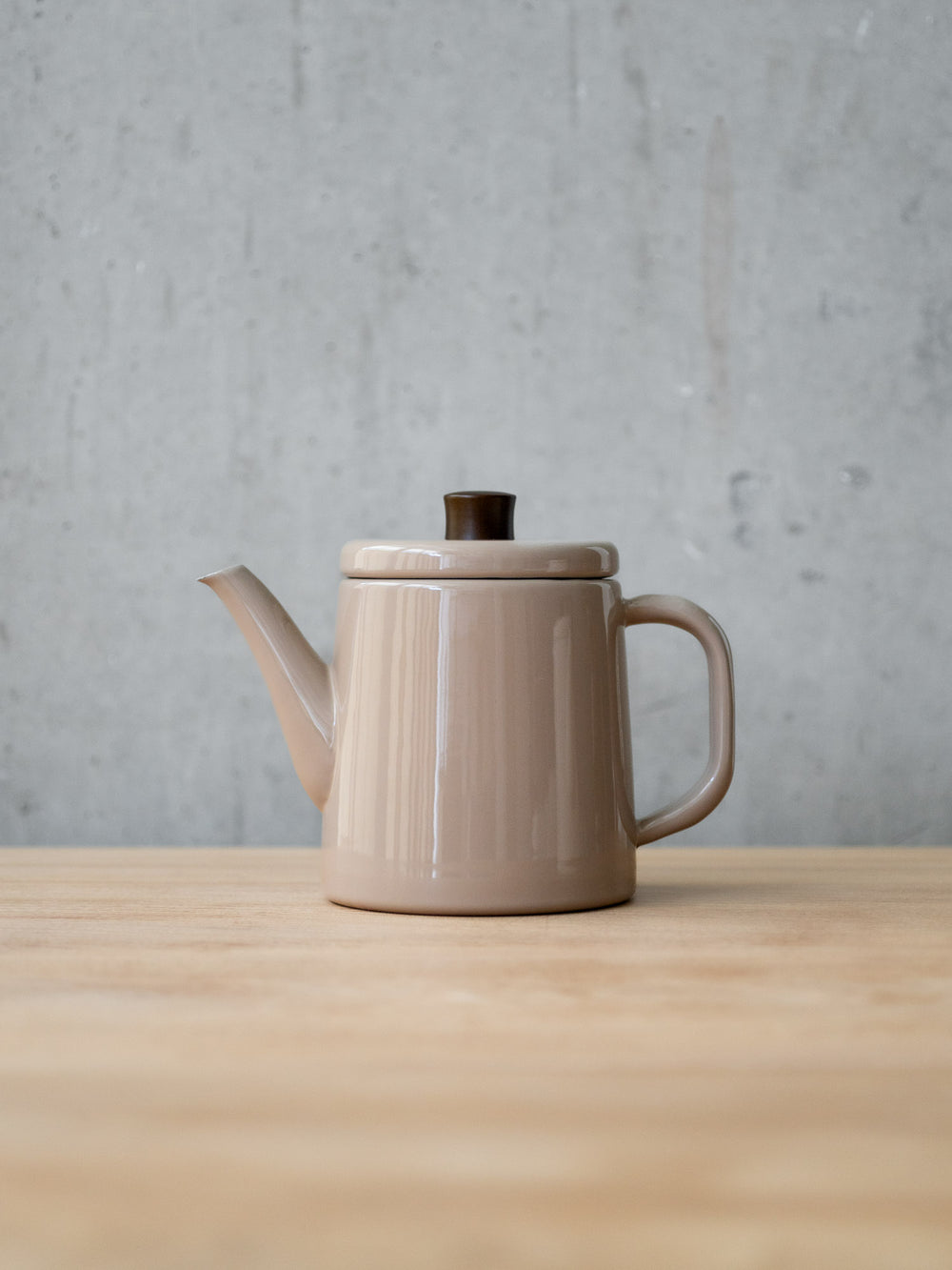 Pottle Enamel Kettle Pot – Beige