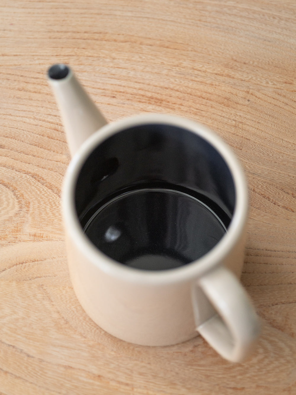 Pottle Enamel Kettle Pot – Beige
