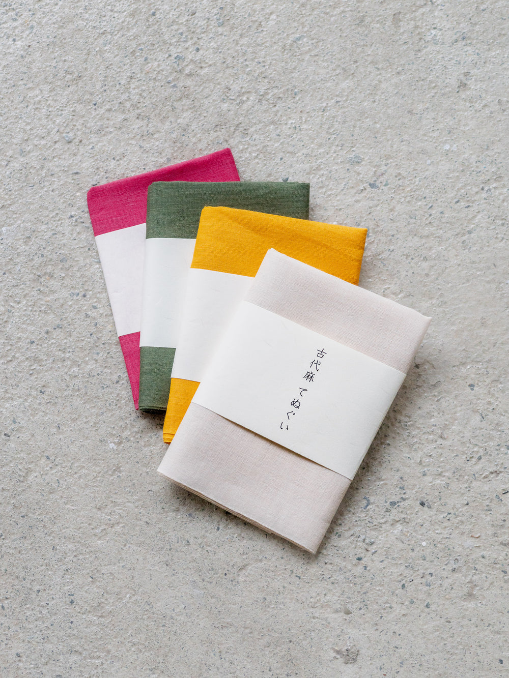 Ancient Linen Tenugui