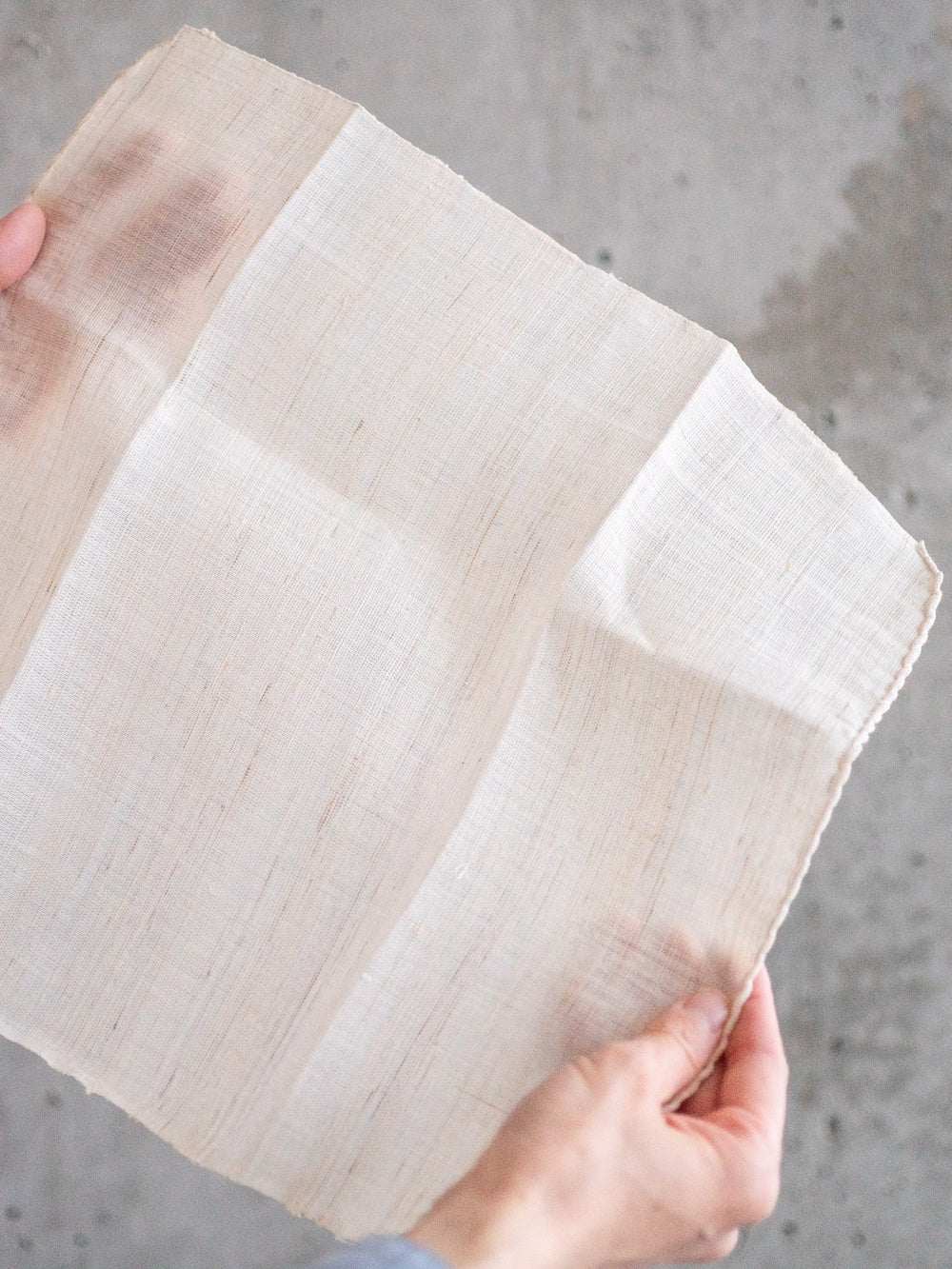 Handwoven Linen Handkerchief
