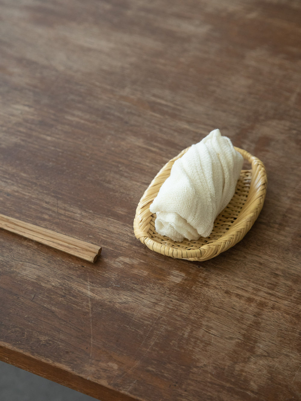 Bamboo Oshibori Tray