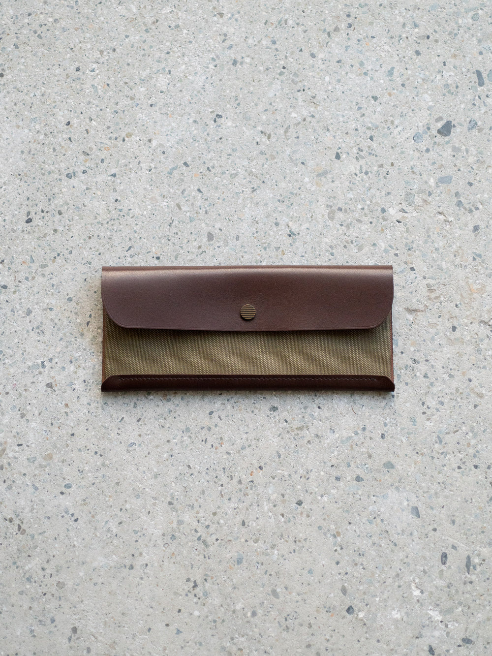 Postalco Snap Pen Case – Olive Green