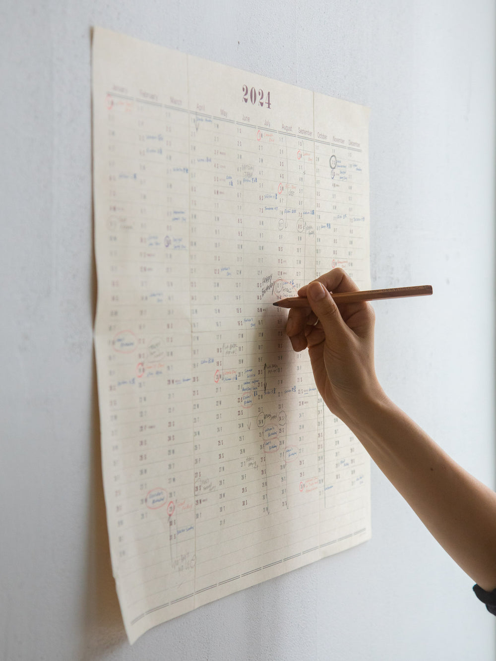 2026 One Year Wall Calendar