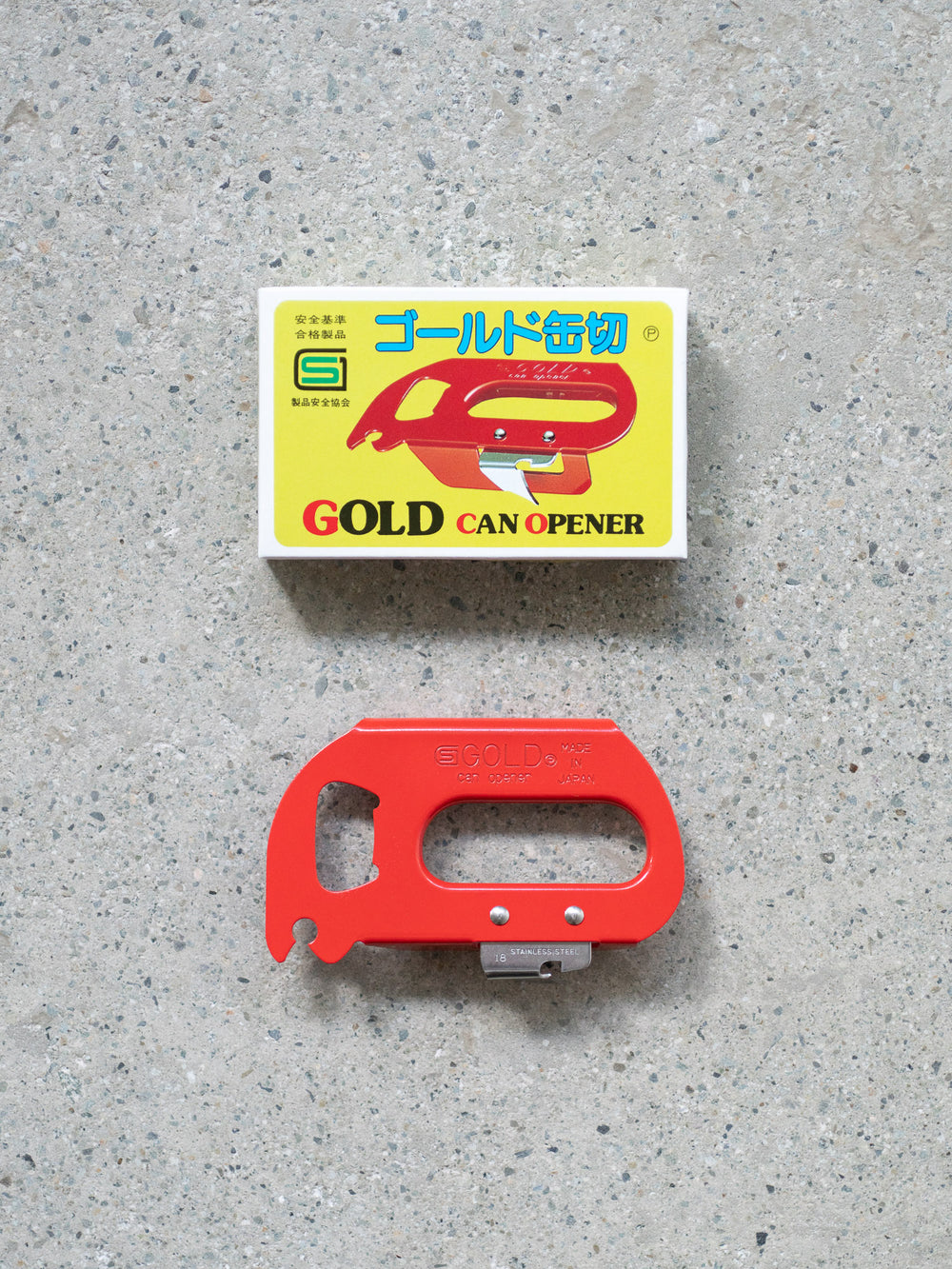 GOLD Can Opener - Red