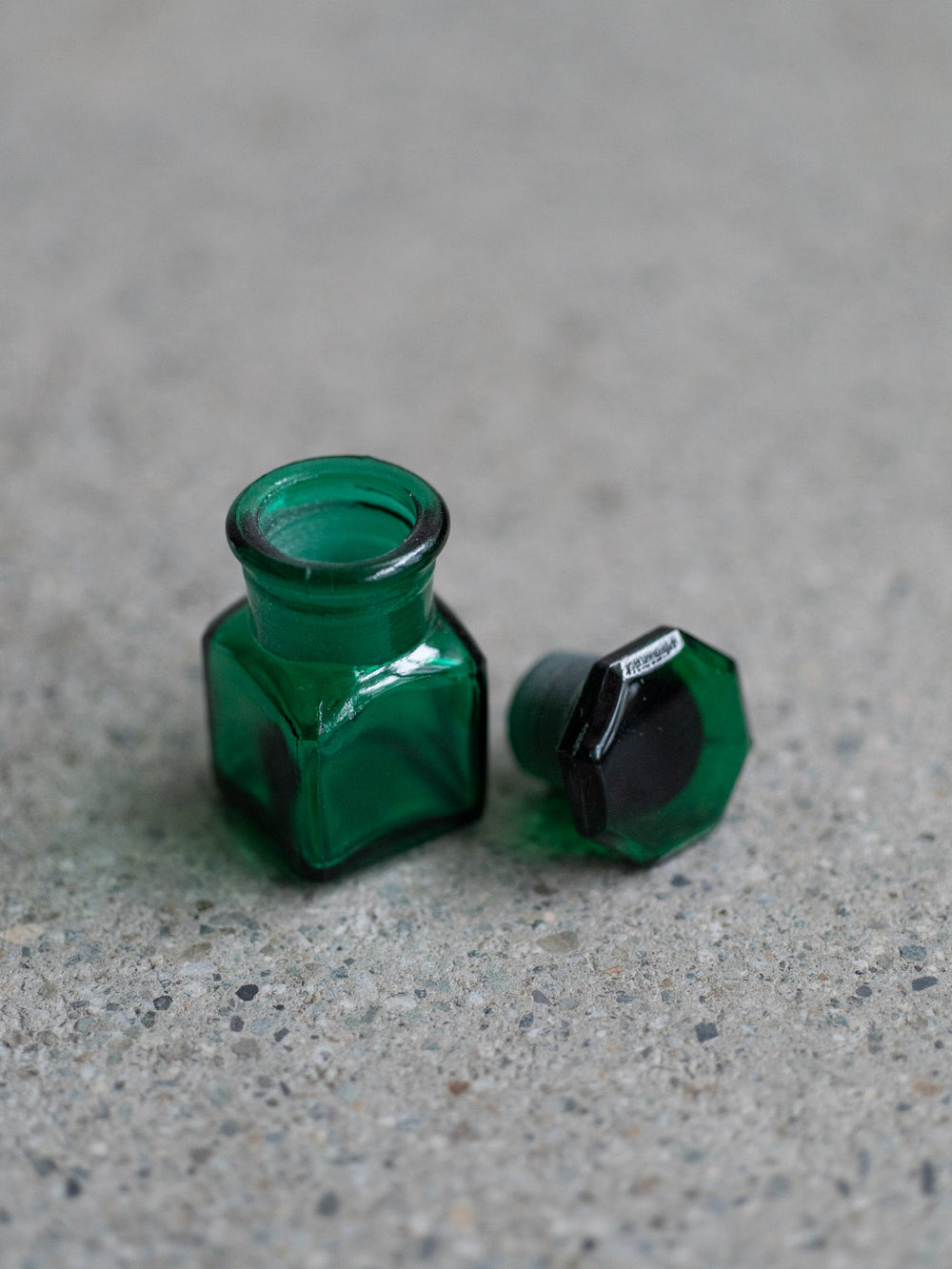 Retro Glass Medicine Bottle – Small