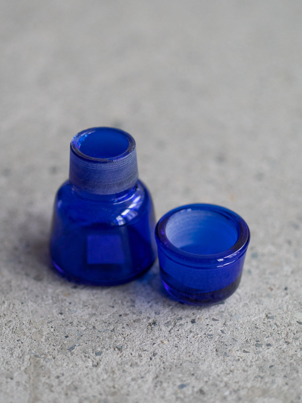 Retro Glass Medicine Bottle – Large