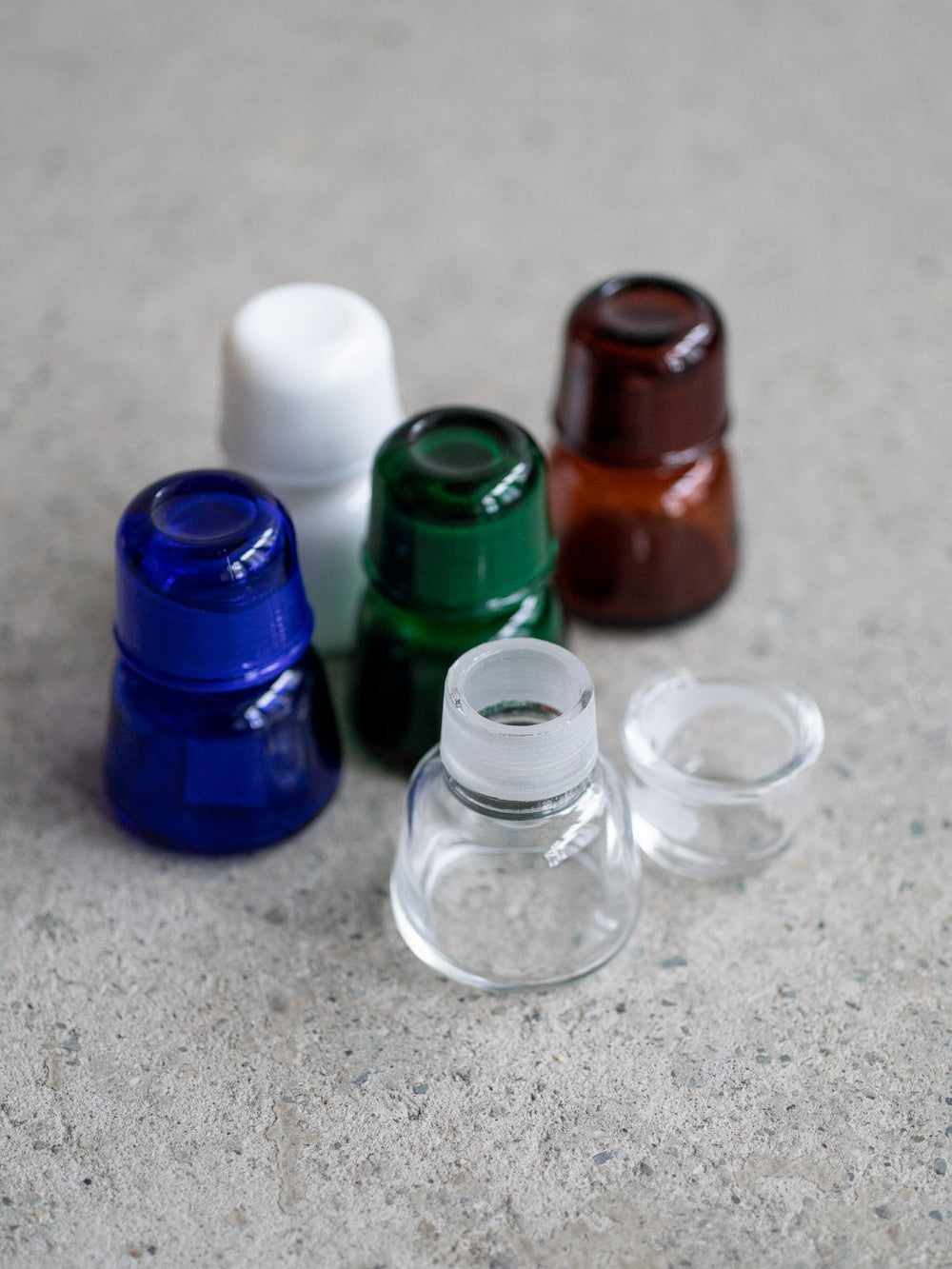 Retro Glass Medicine Bottle – Large