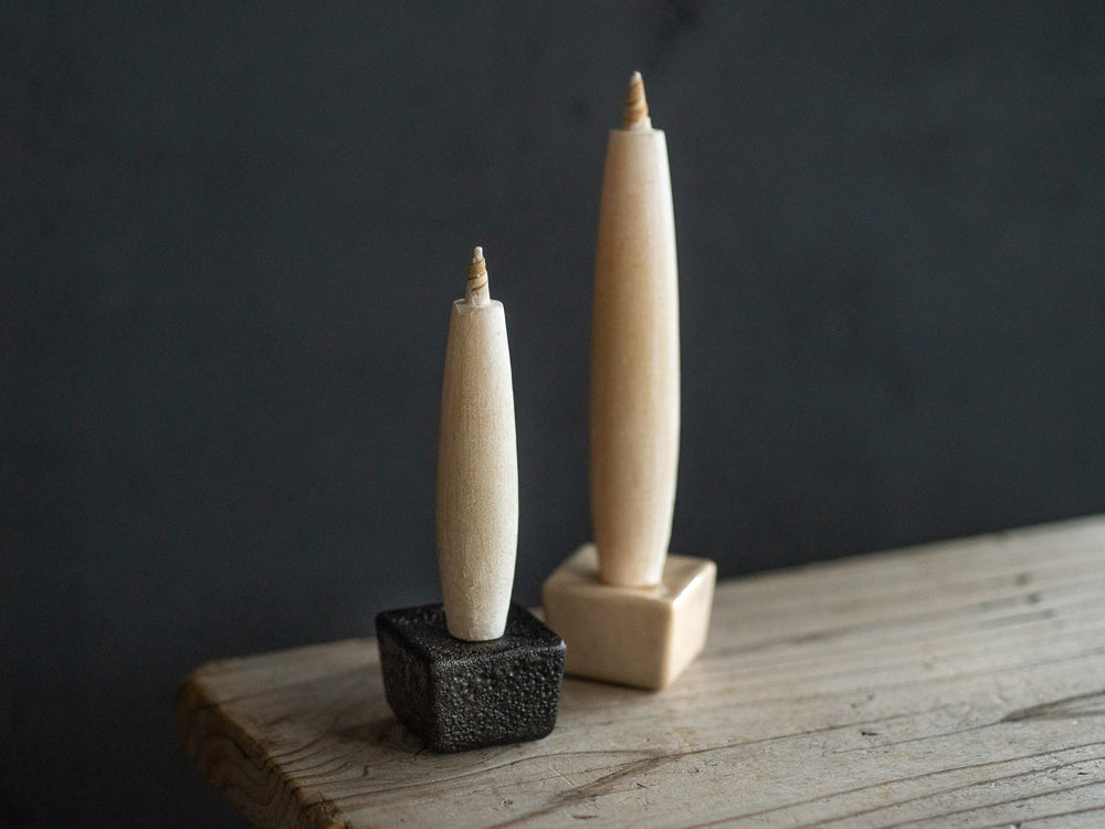 Rippoh Candle Stand – Beige