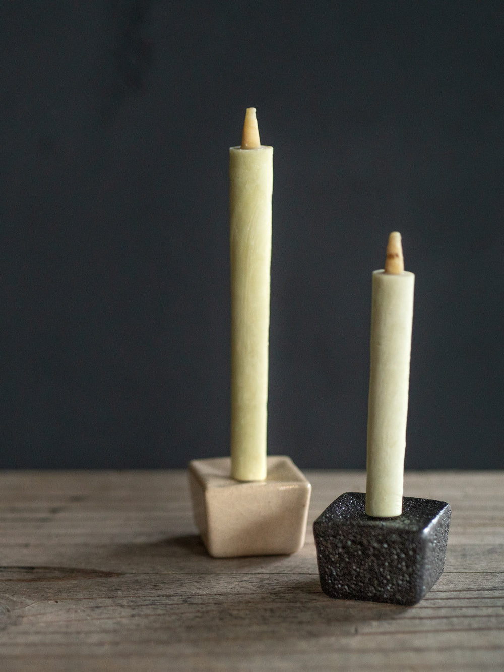 Rippoh Candle Stand – Beige