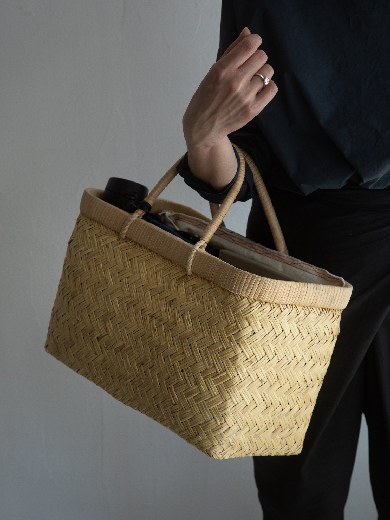 Sinodake Bamboo Market Basket