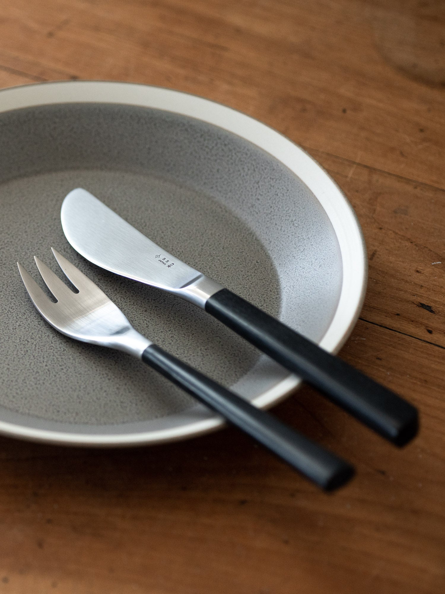 Sori Yanagi Black Birch Cutlery