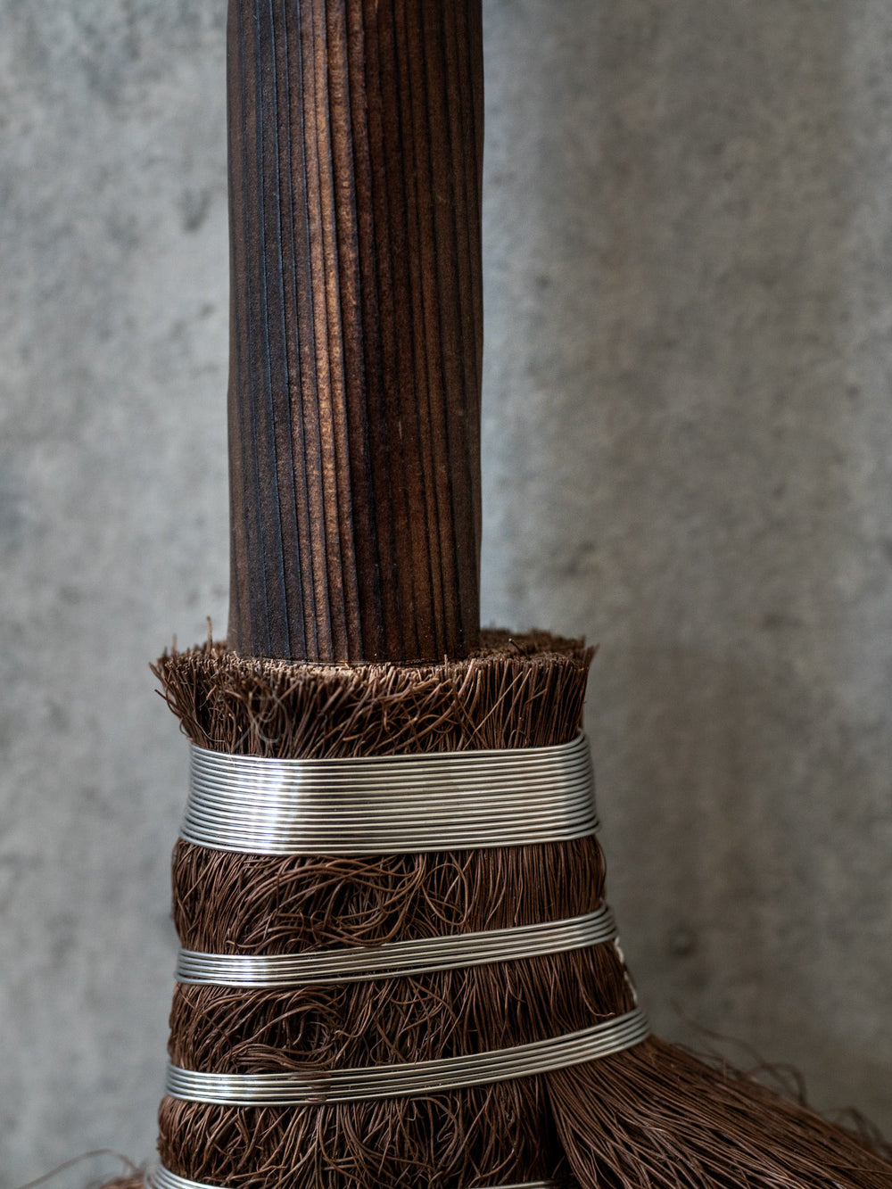 Shuro Long Broom with Hinoki Broomstick