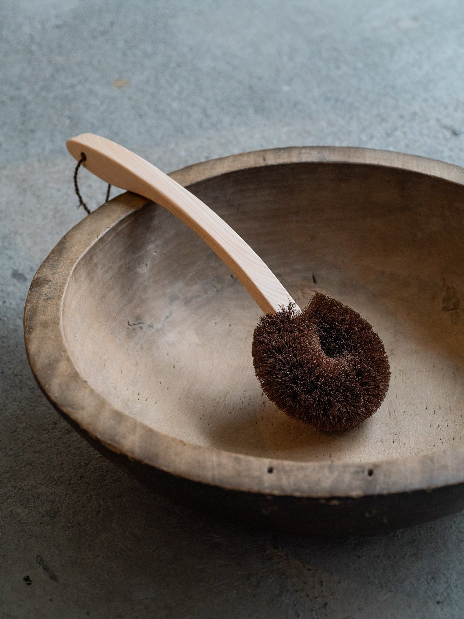 Body Brush with Hinoki Handle