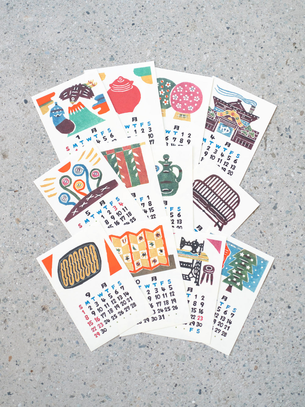 2024 Teshigoto Calendar – Desktop