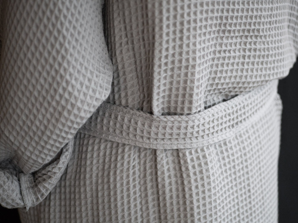 Air Waffle Robe – Grey