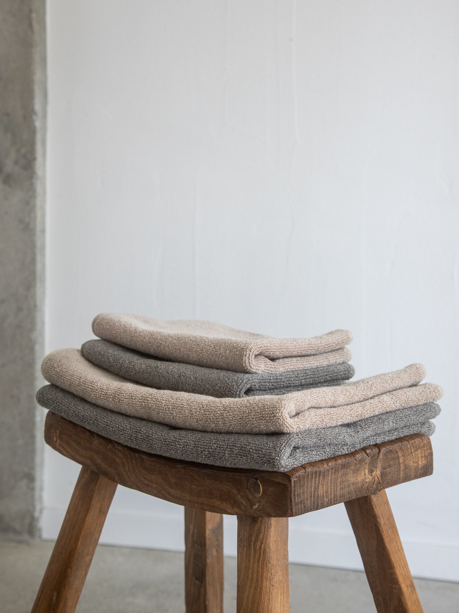 Paper Pile Bath Mat - Beige