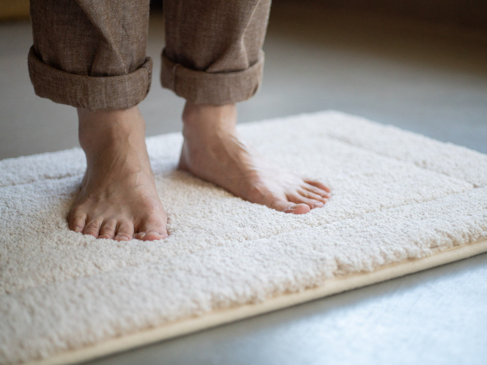 Quick Dry Bath Mat – Beige