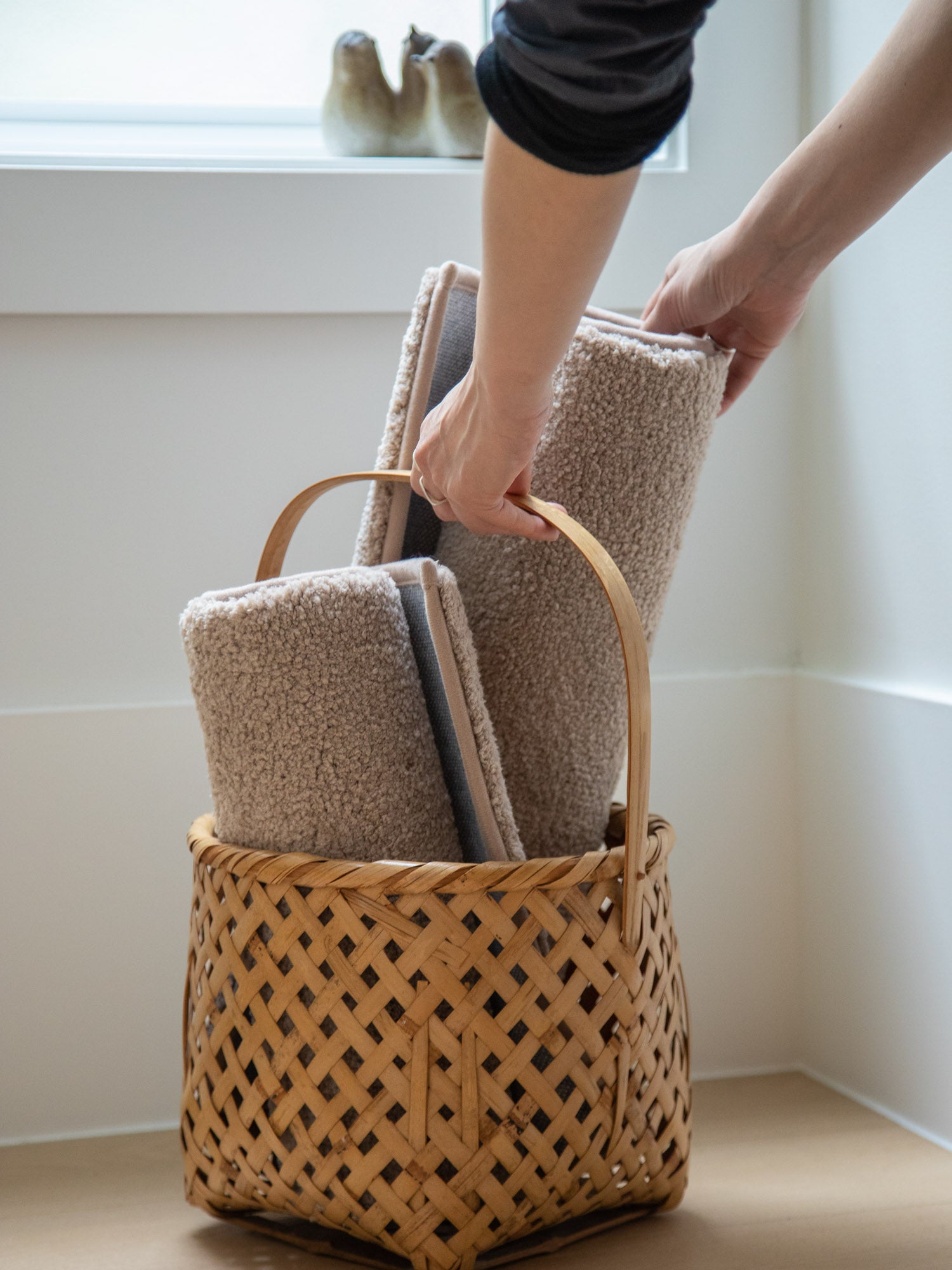 Quick Dry Bath Mat – Beige