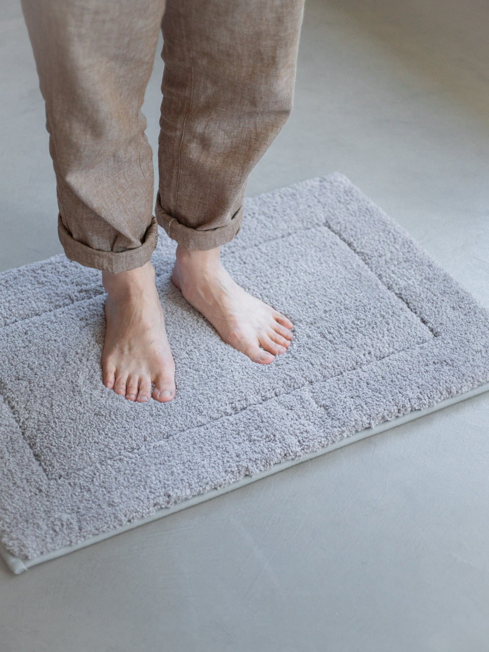 Quick Dry Bath Mat – Grey