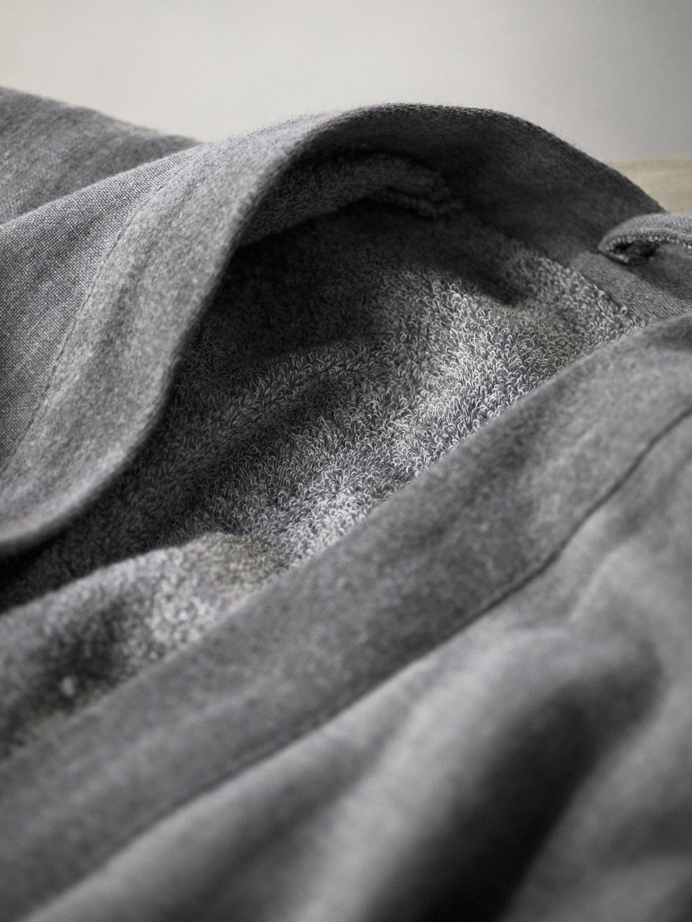 Sumi Gauze & Pile Kimono Robe