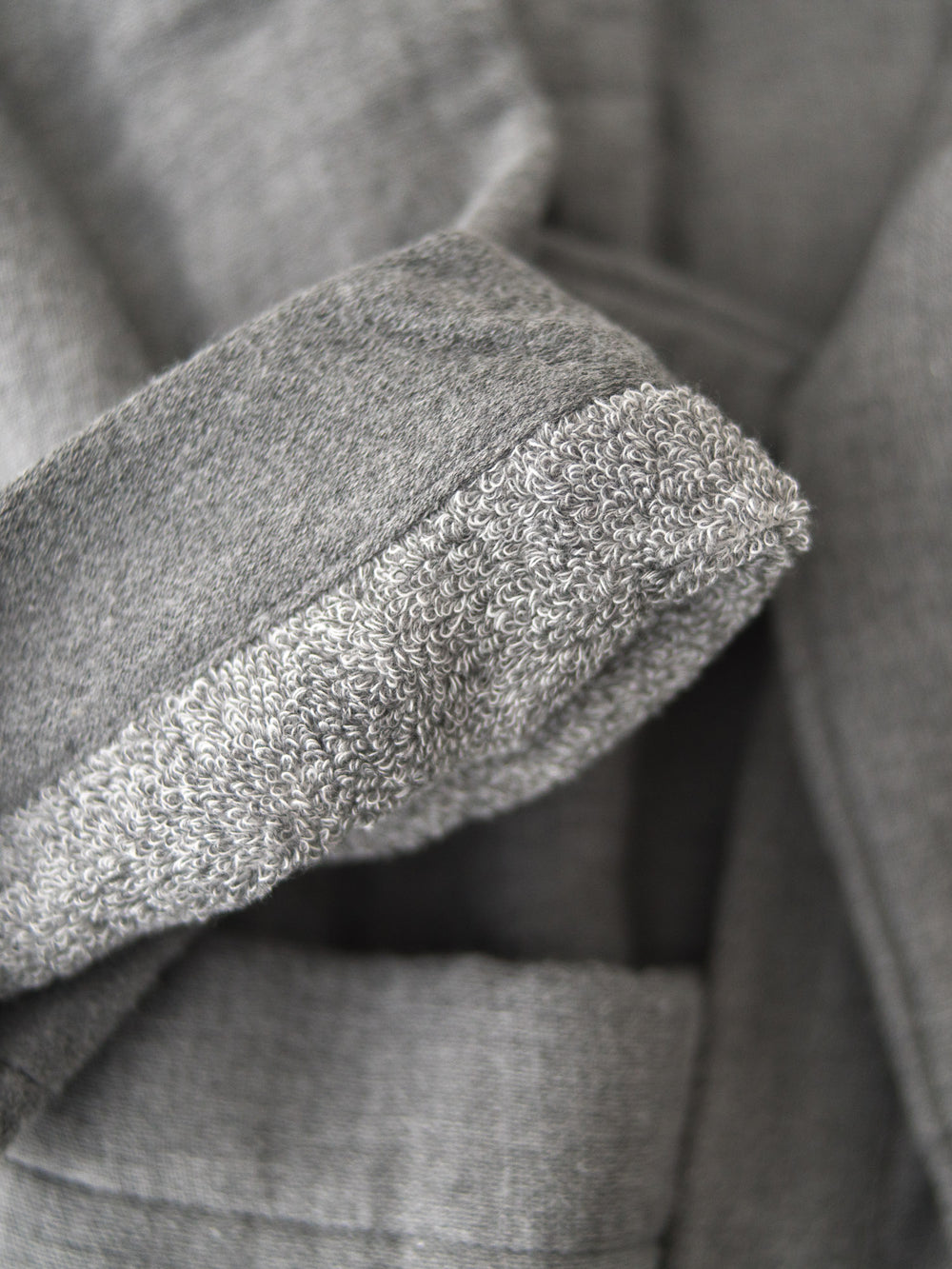 Sumi Gauze & Pile Kimono Robe