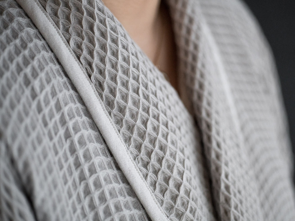 Air Waffle Robe – Grey