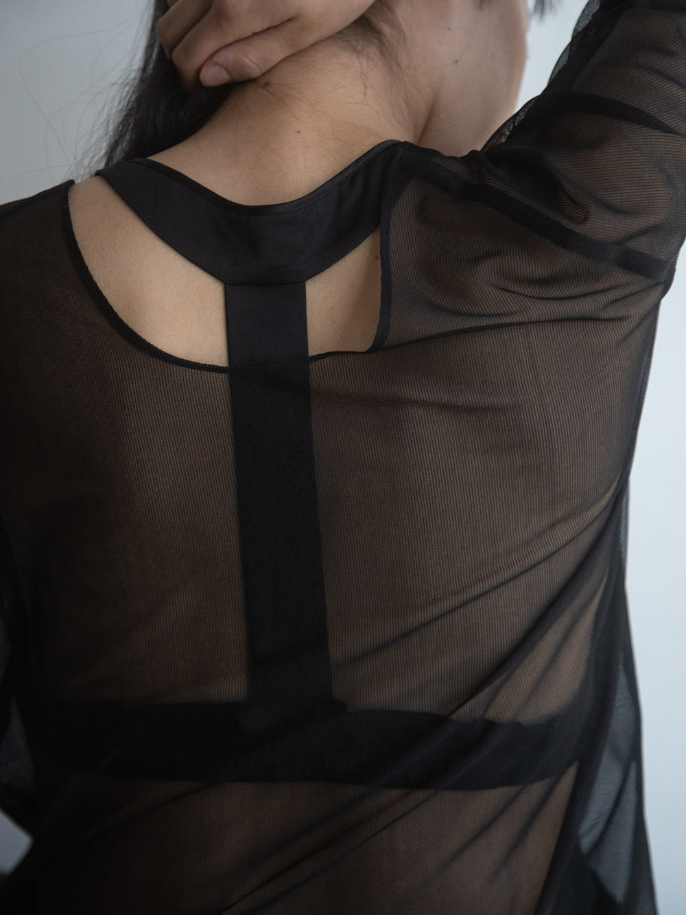 Silk Mesh Top
