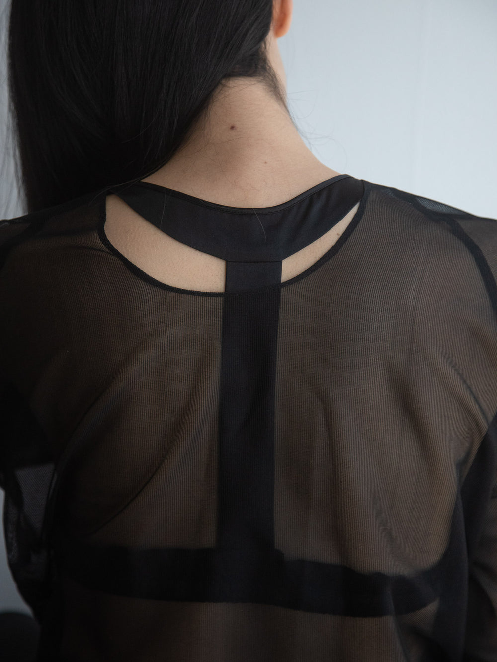 Silk Mesh Top