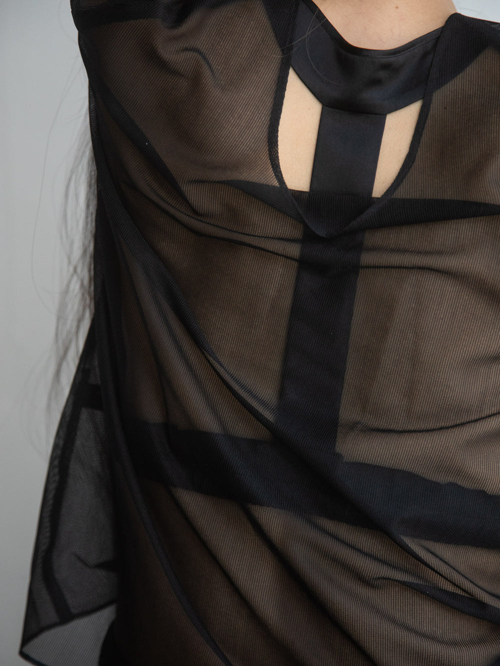 Silk Mesh Top