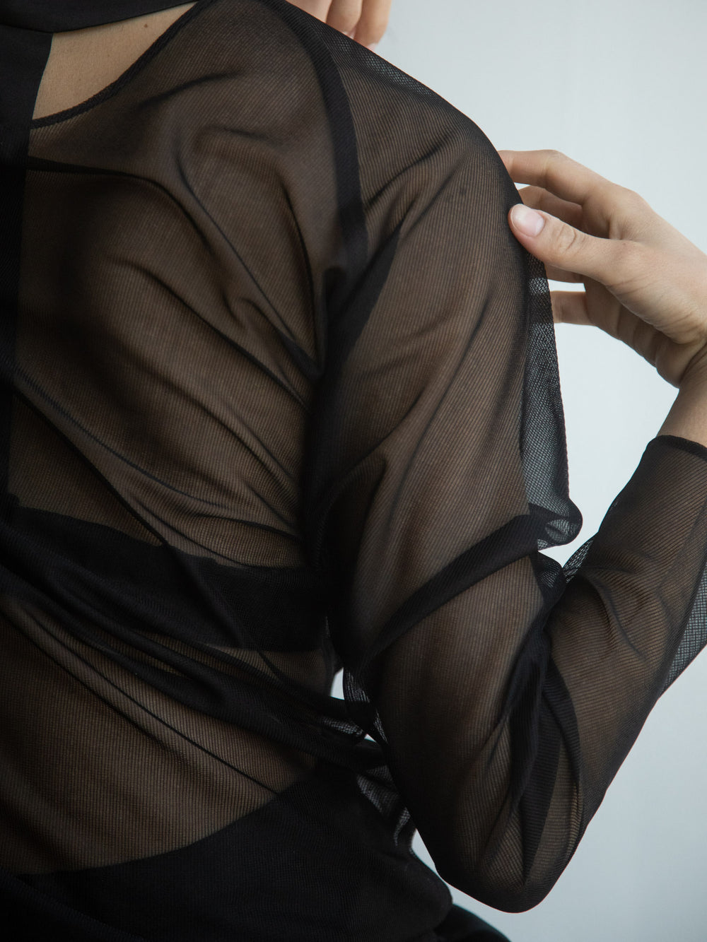 Silk Mesh Top