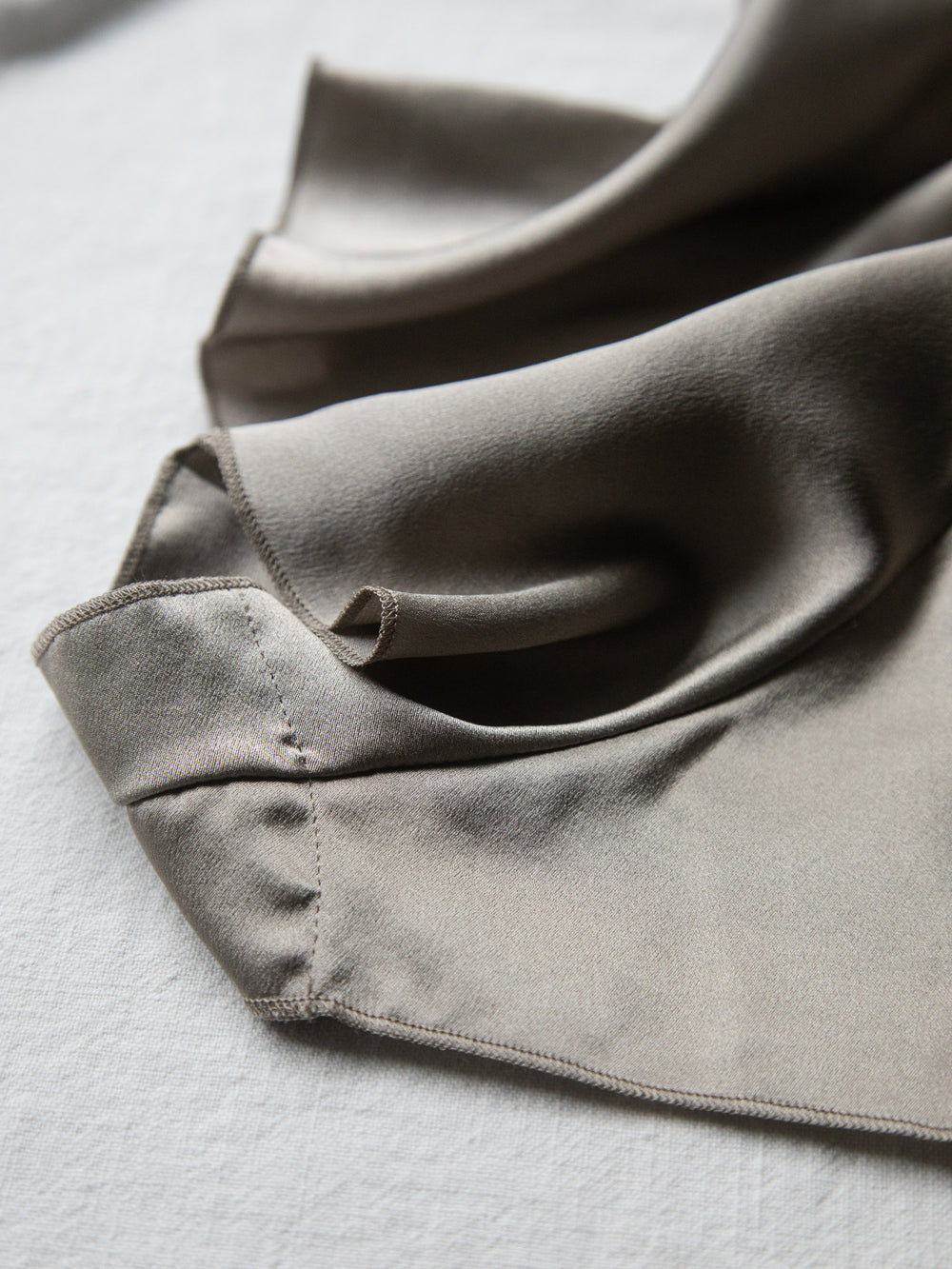 Silk Trapèze Mesh Panty - Beige