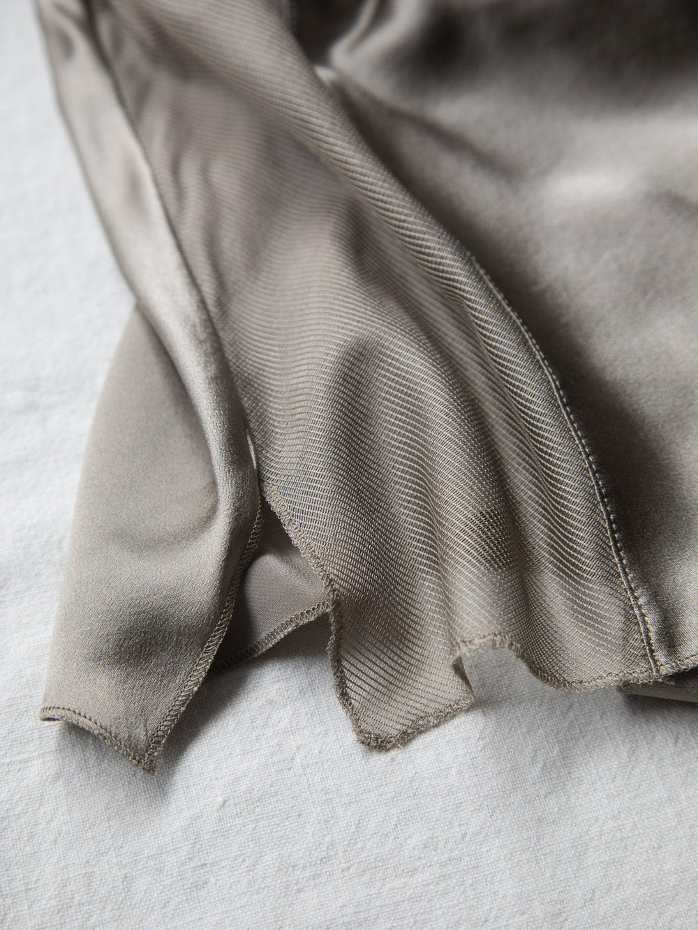 Silk Trapèze Mesh Panty - Beige