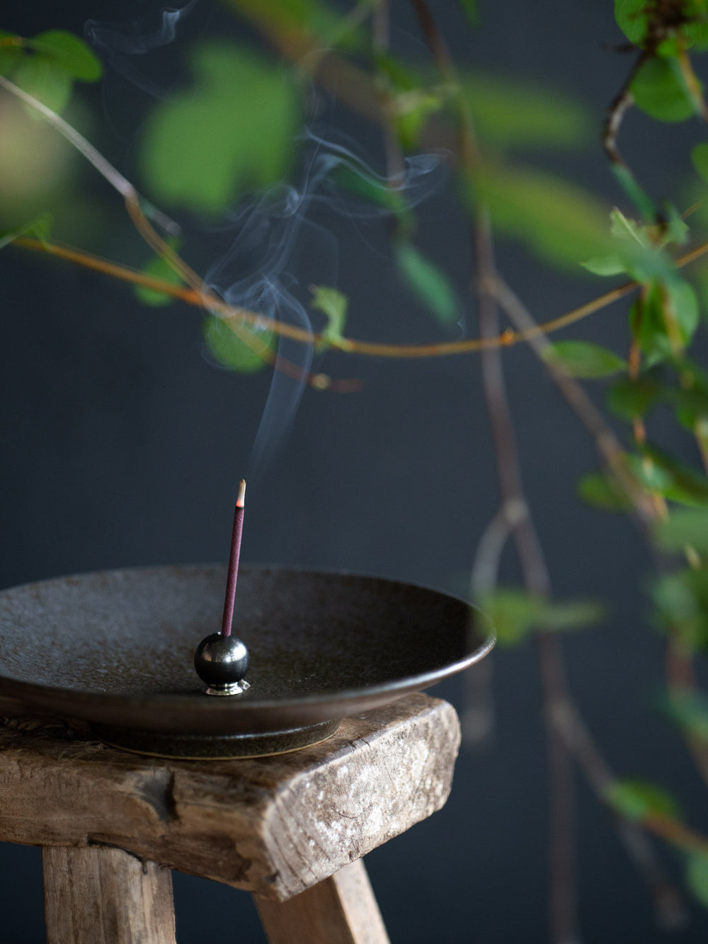 Round Incense Holder