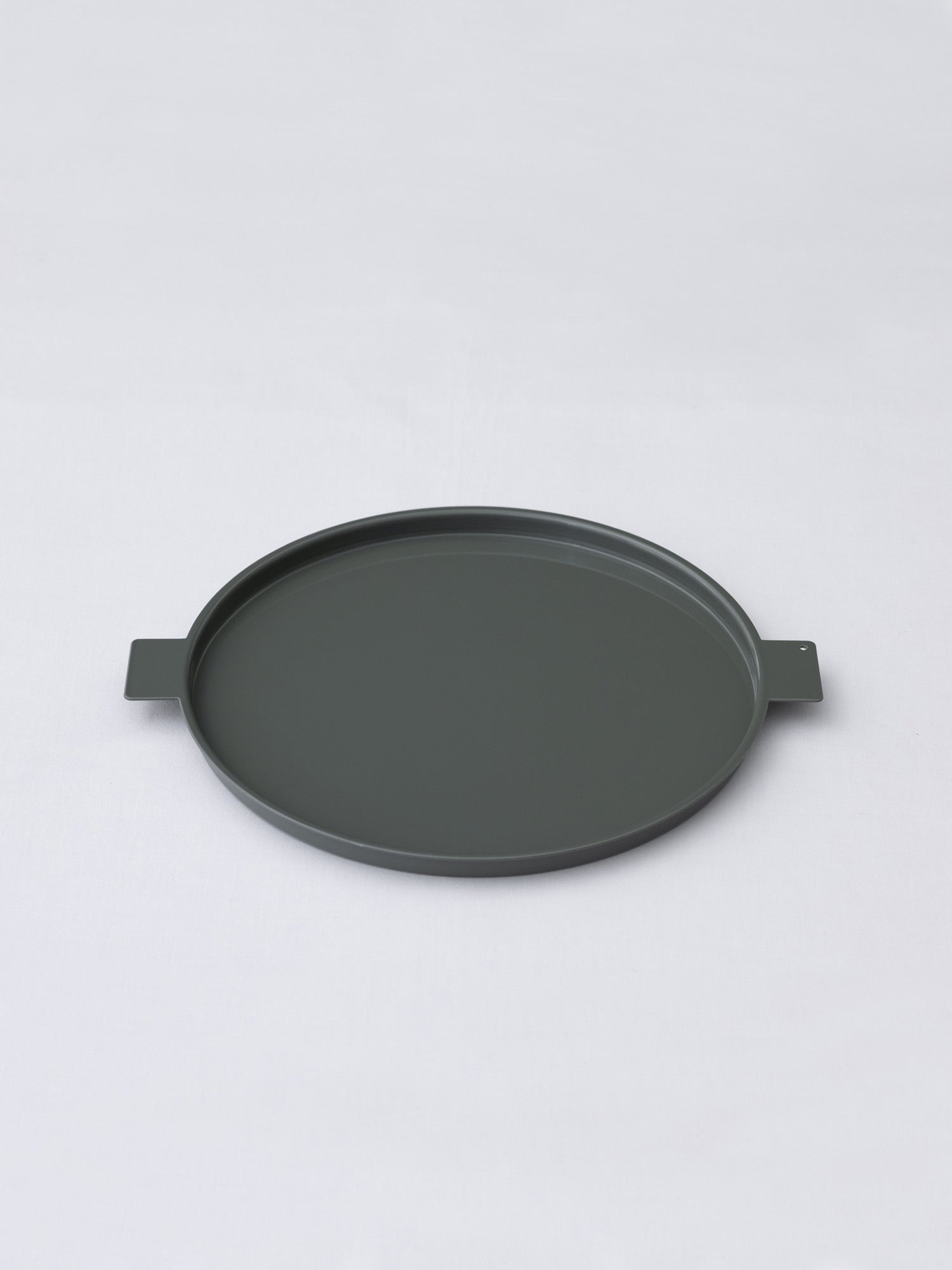 Aluminum Round Tray – Old Green