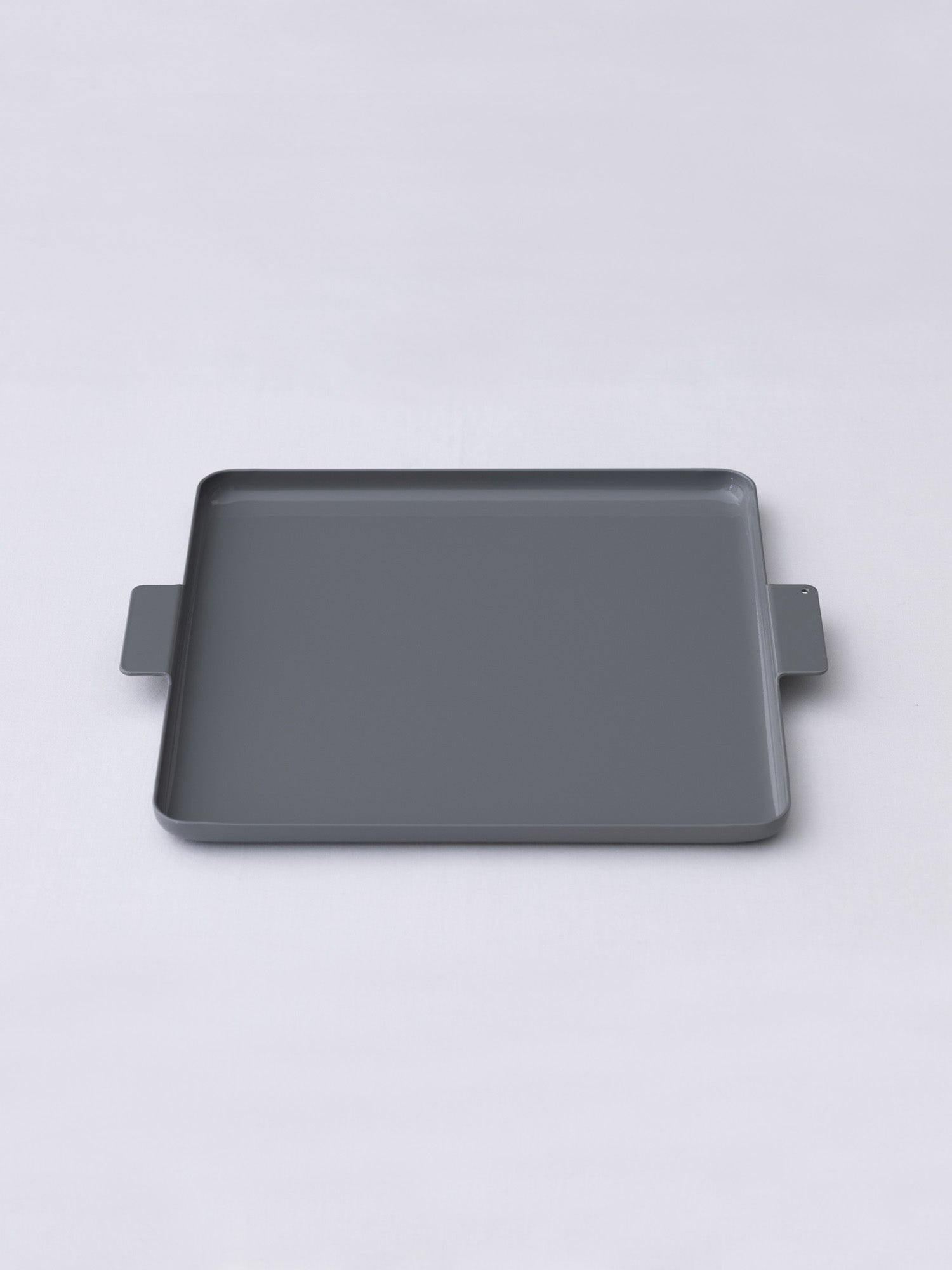 Aluminum Square Tray – Valley Grey