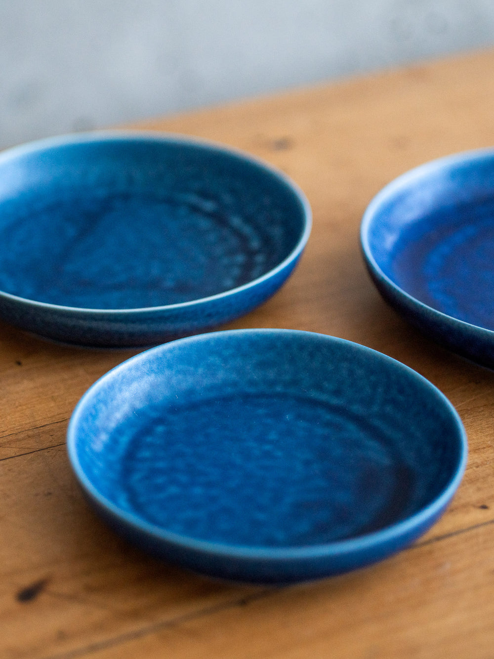 ReIRABO Round Plate – Offshore Blue