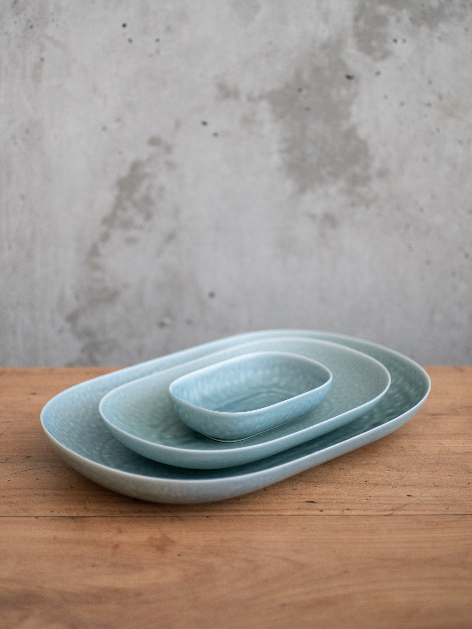 ReIRABO Oval Plate – Spring Mint Green