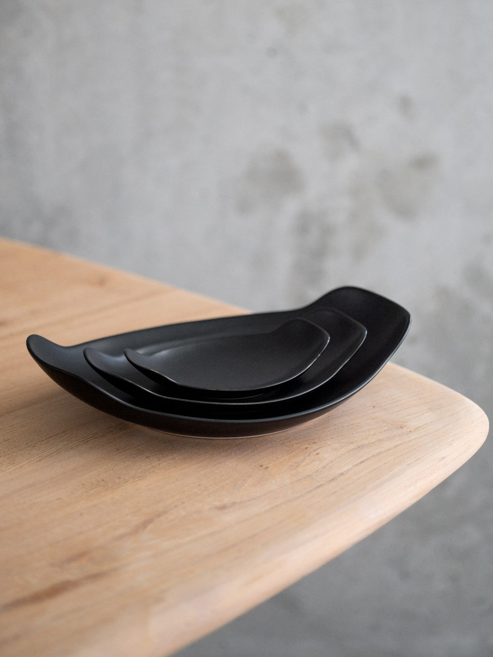 Bon Appetit Plate – Black