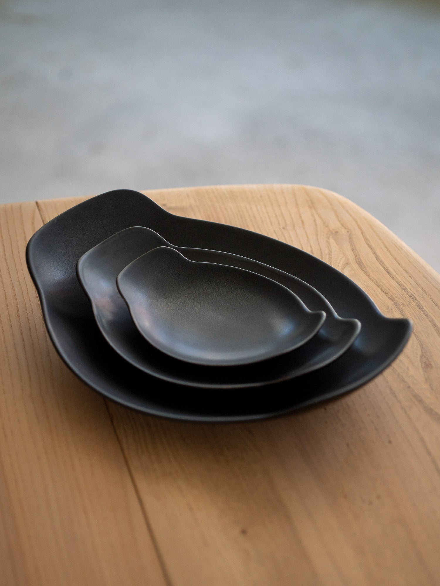 Bon Appetit Plate – Black