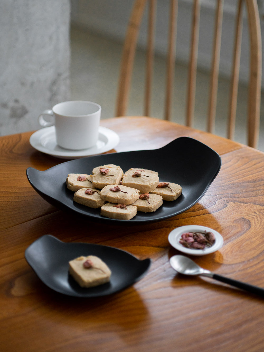 Bon Appetit Plate – Black