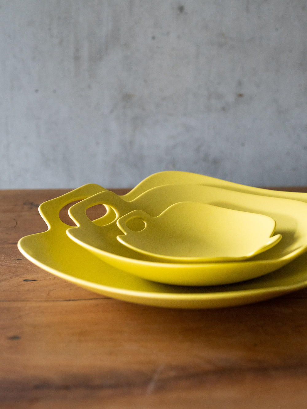 Bon Voyage Plate – Yellow
